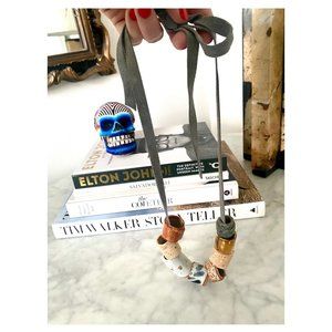 Anthropologie Porcelain Bead Necklace